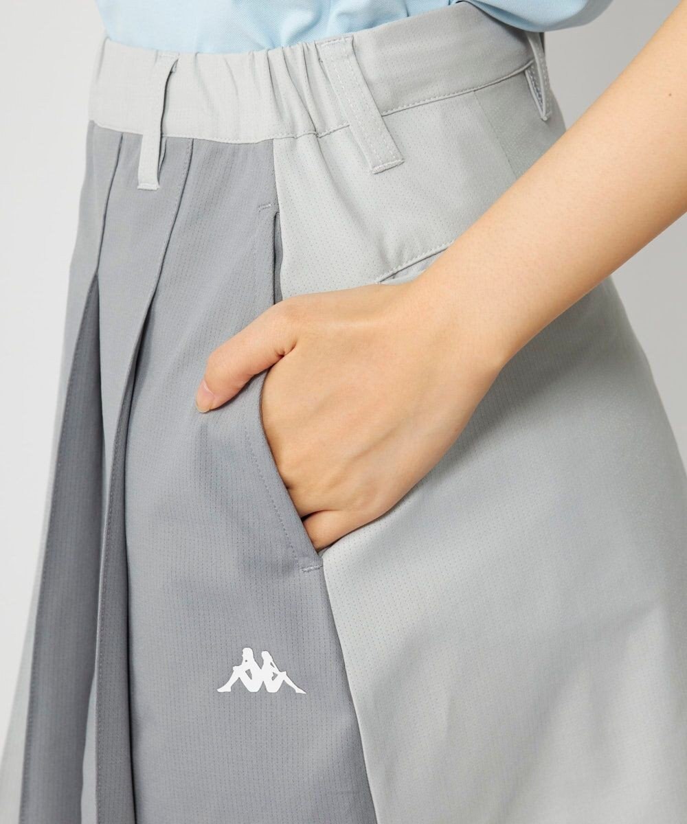 FILA GOLF／marie claire 【Kappa】ハーフプリーツスカート 