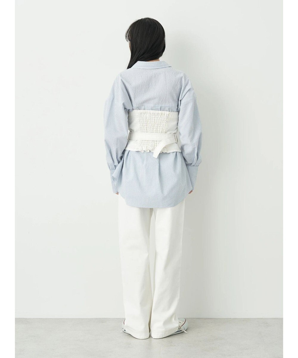 earth music&ecology コットンツイルバギーパンツ 