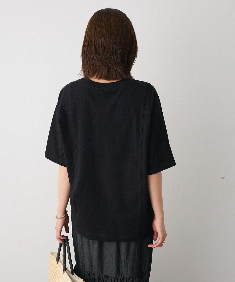 CRAFT STANDARD BOUTIQUE カットクレープワイドキリカエTシャツ 