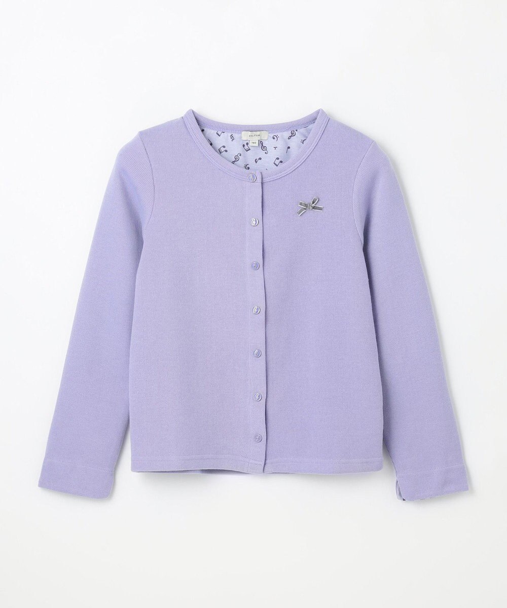 ANY KIDS 音符ボタンカーディガン 