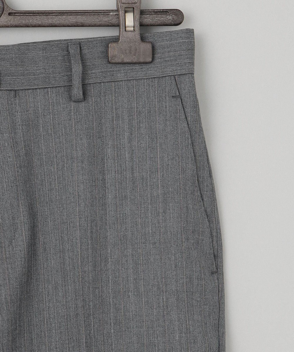 GOTAIRIKU 【御幸毛織】ドライスピナーツイルストレッチスーツ_グレーストライプ 