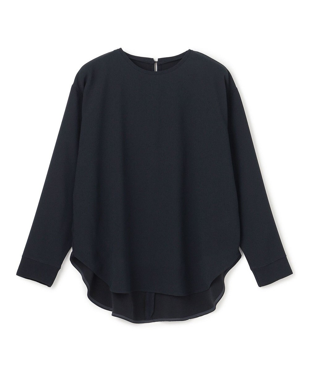 UNFILO ジョーゼット ラウンドテール プルオーバー 