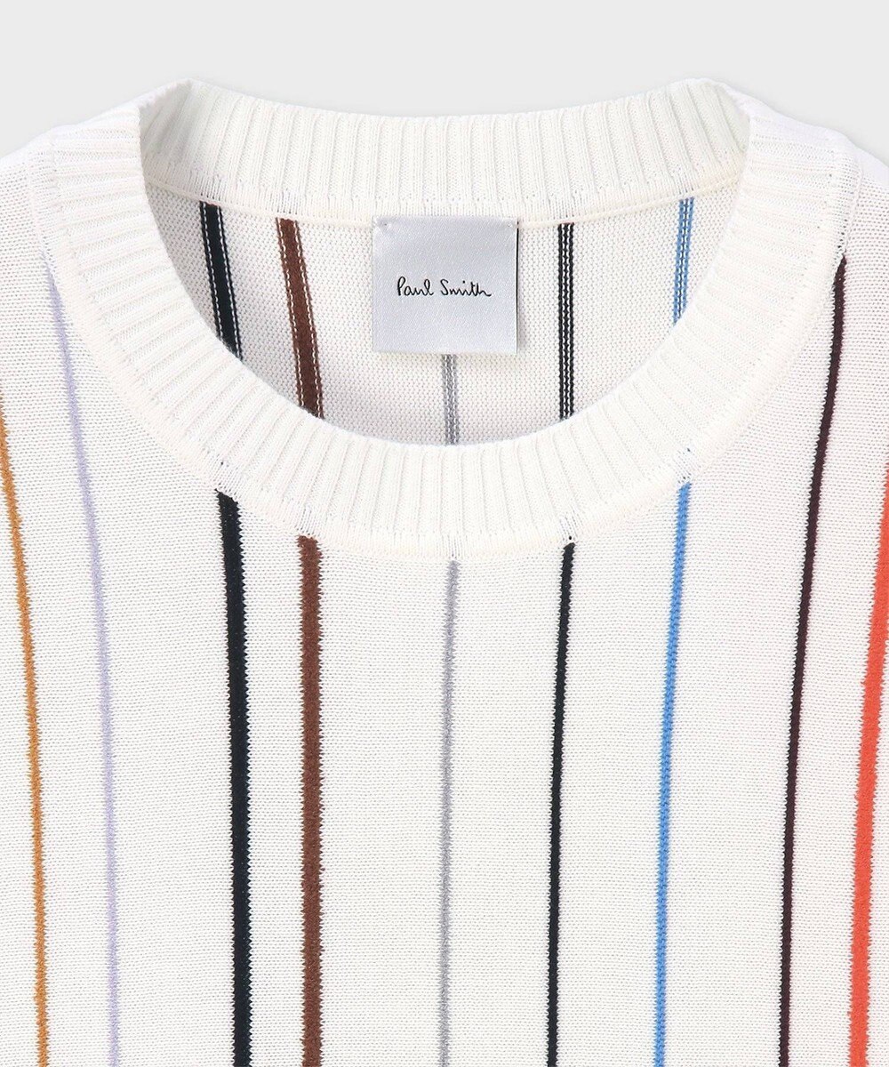 Paul Smith マルチカラーライン 半袖ニット 