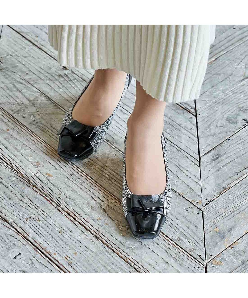 Riz raffinee <Riz raffinee>モチーフリボンパンプス 