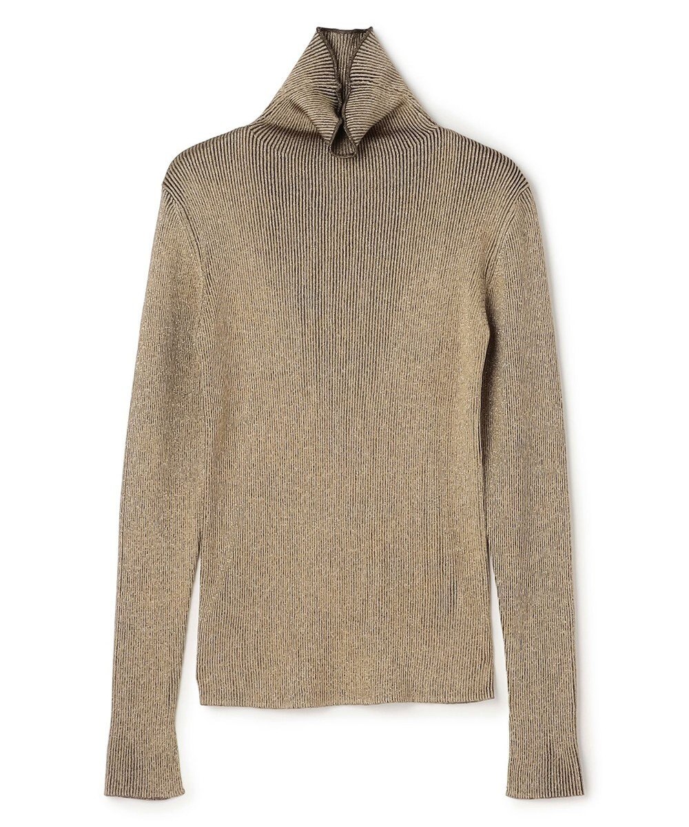 uncrave ラメニット タートルトップス 