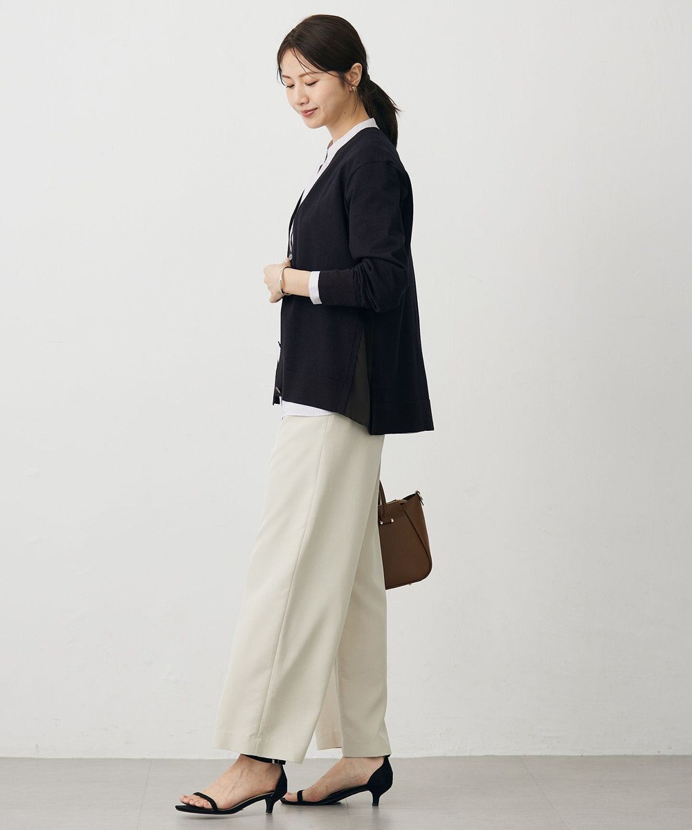 J.PRESS LADIES L Vis/Peスパーク ニット カーディガン 