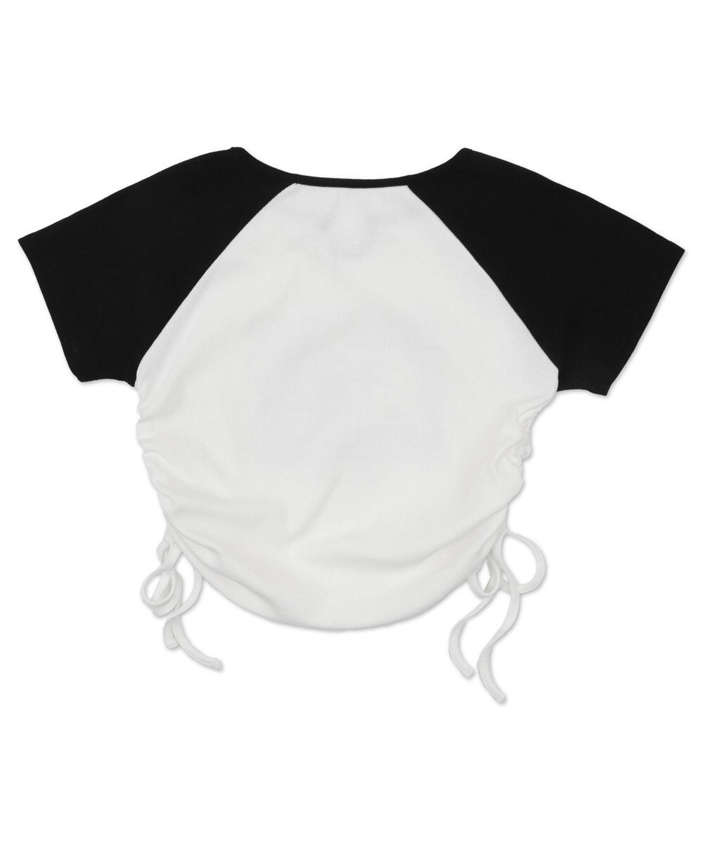 WEGO キーネックサイドレースアップちびT 