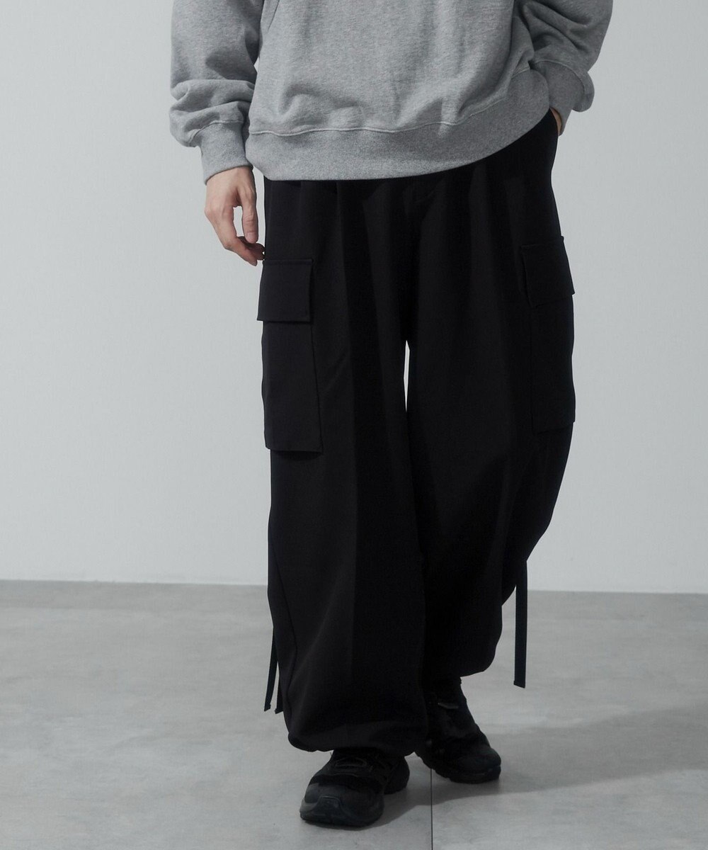 WEGO 【ウエストゴム】スーパーバギーカーゴスラックス 