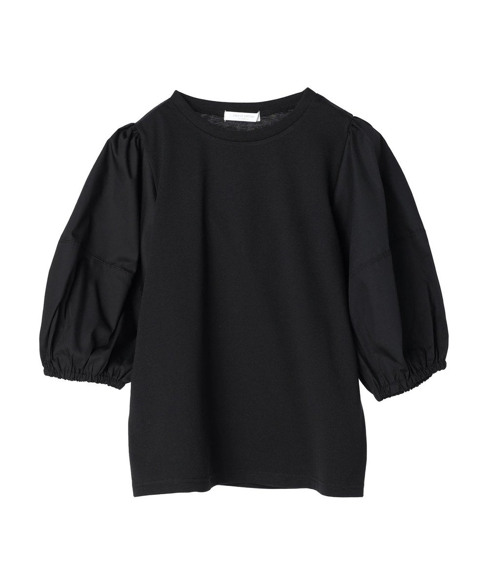 Green Parks 布帛ドッキングランタンスリーブカットプルオーバー 