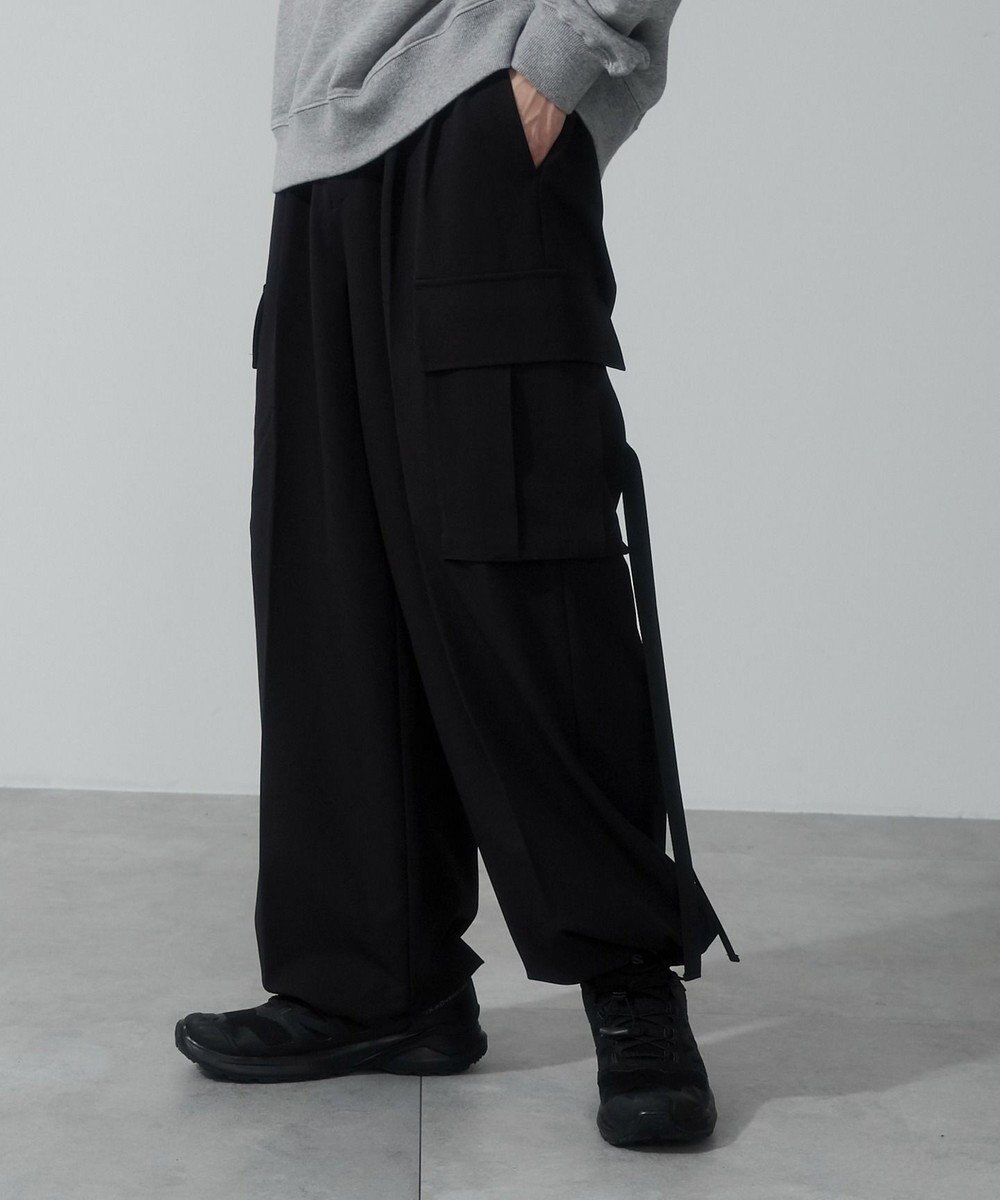 WEGO 【ウエストゴム】スーパーバギーカーゴスラックス 