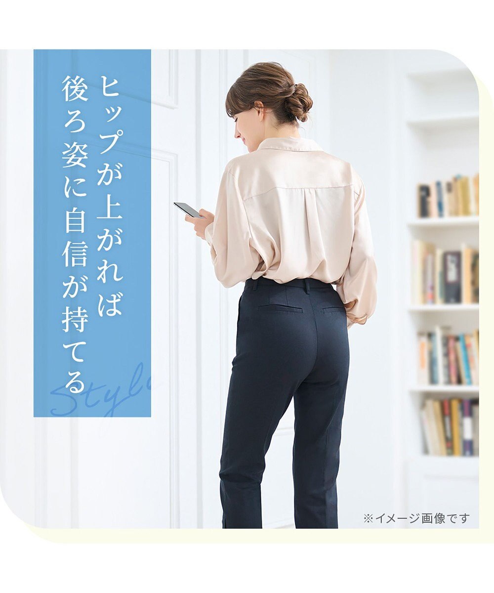 BRADELIS New York 【BRADELIS NewYork peace】綿混楽々dailyシェイプパンツ25 ガードルショーツ 1枚履き可能 ハイウエスト 補正 下着 細見え 