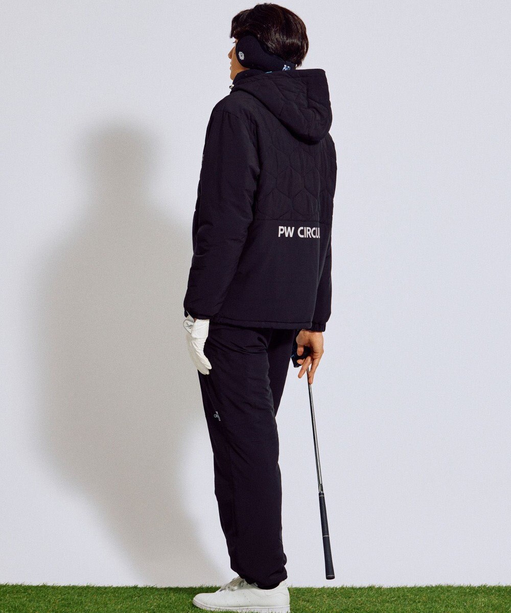PW CIRCULUS 【撥水加工 / ストレッチ】【MEN】キルティング中綿ブルゾン ゴルフ 