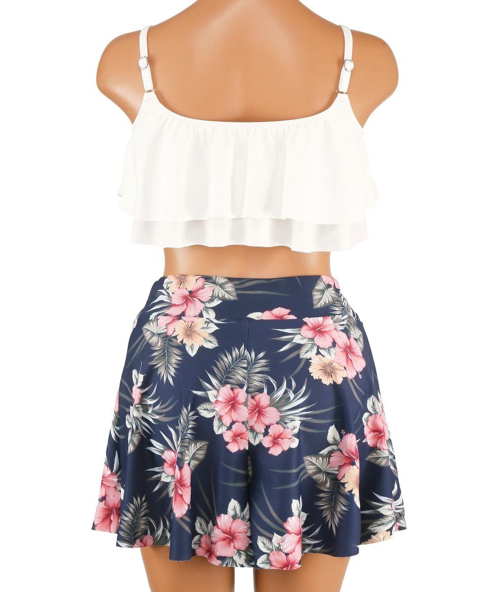 San-ai Resort（三愛水着楽園） 【SALE】フリルトップス３点セット　9M　【San-ai Resort（サンアイリゾート）】 