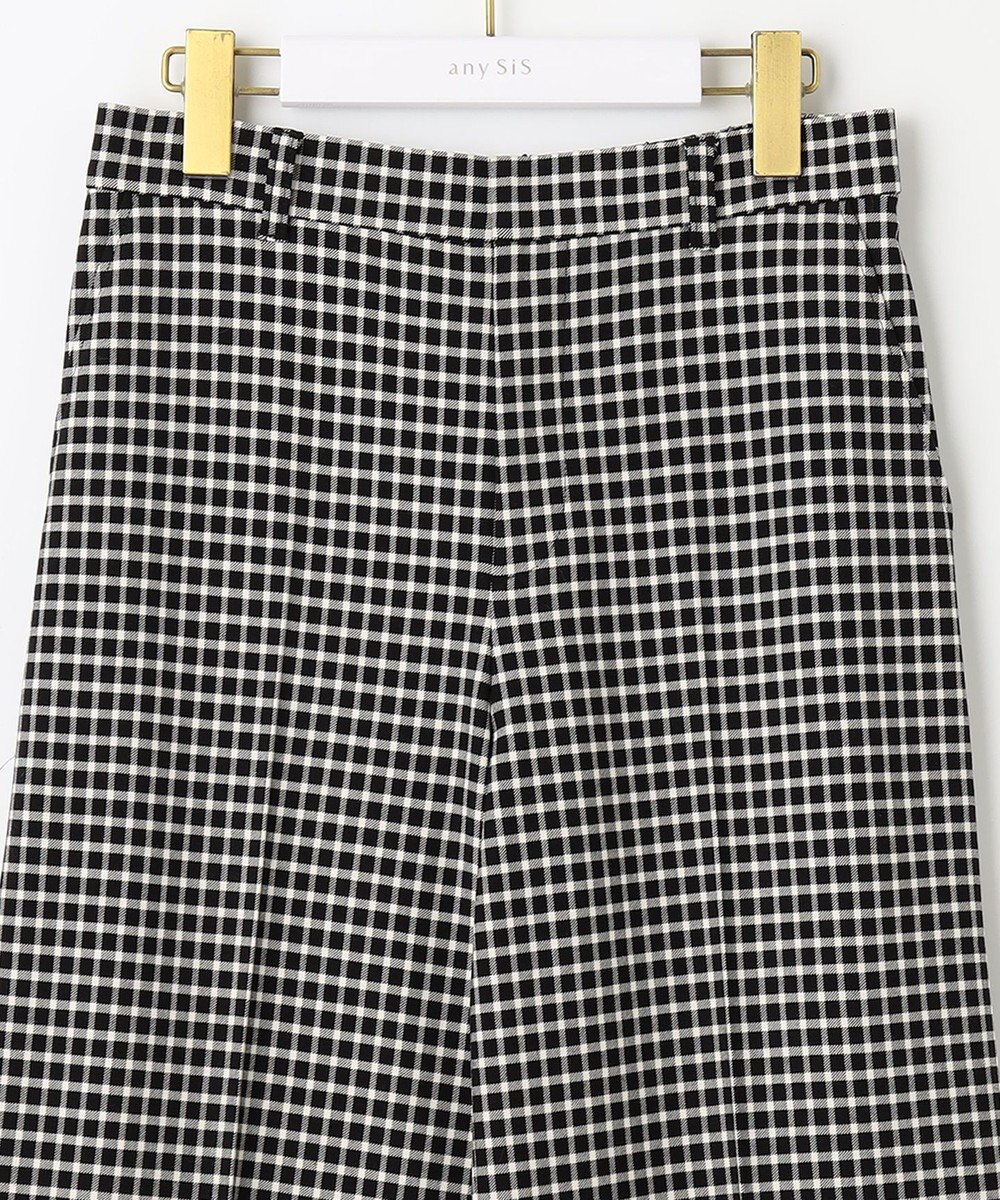 ANY SIS 【保温性あり/洗える】サーモ 2WAYストレッチ ワイドパンツ 