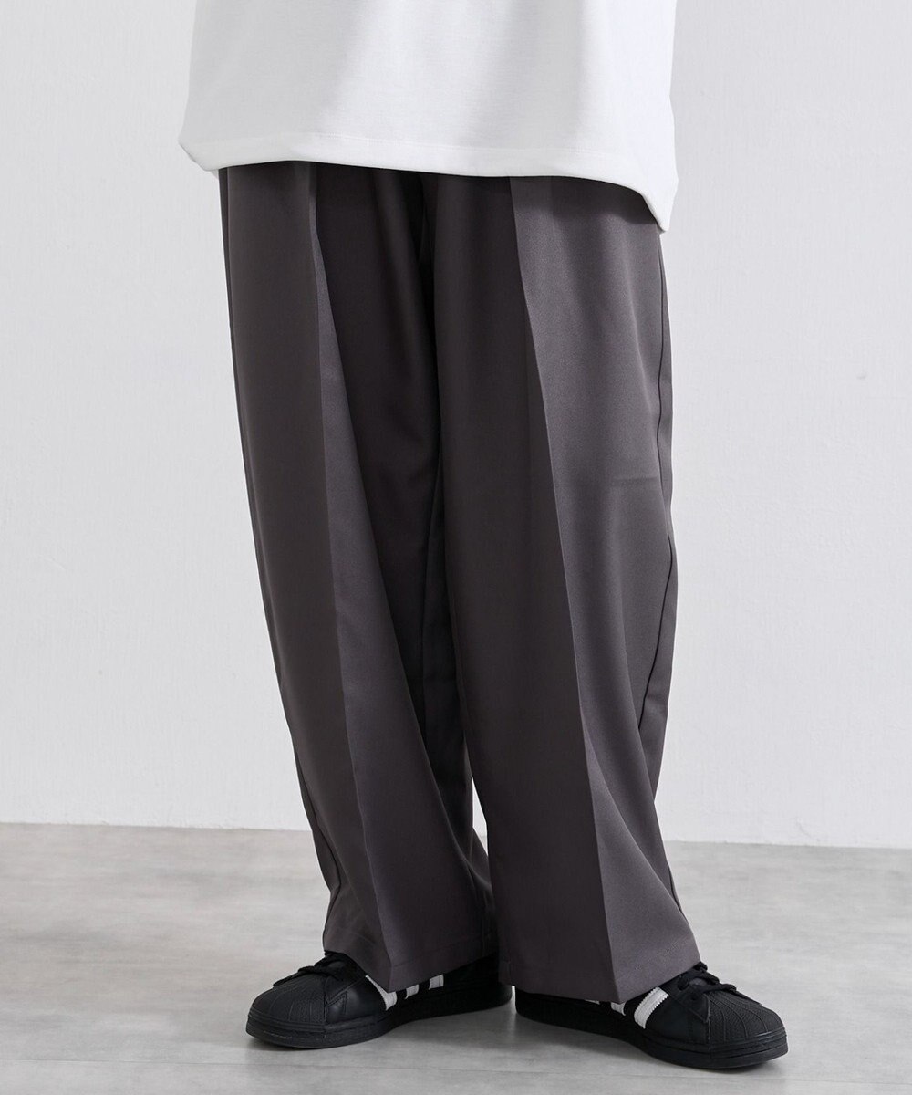 WEGO ワイドストレートスラックス 