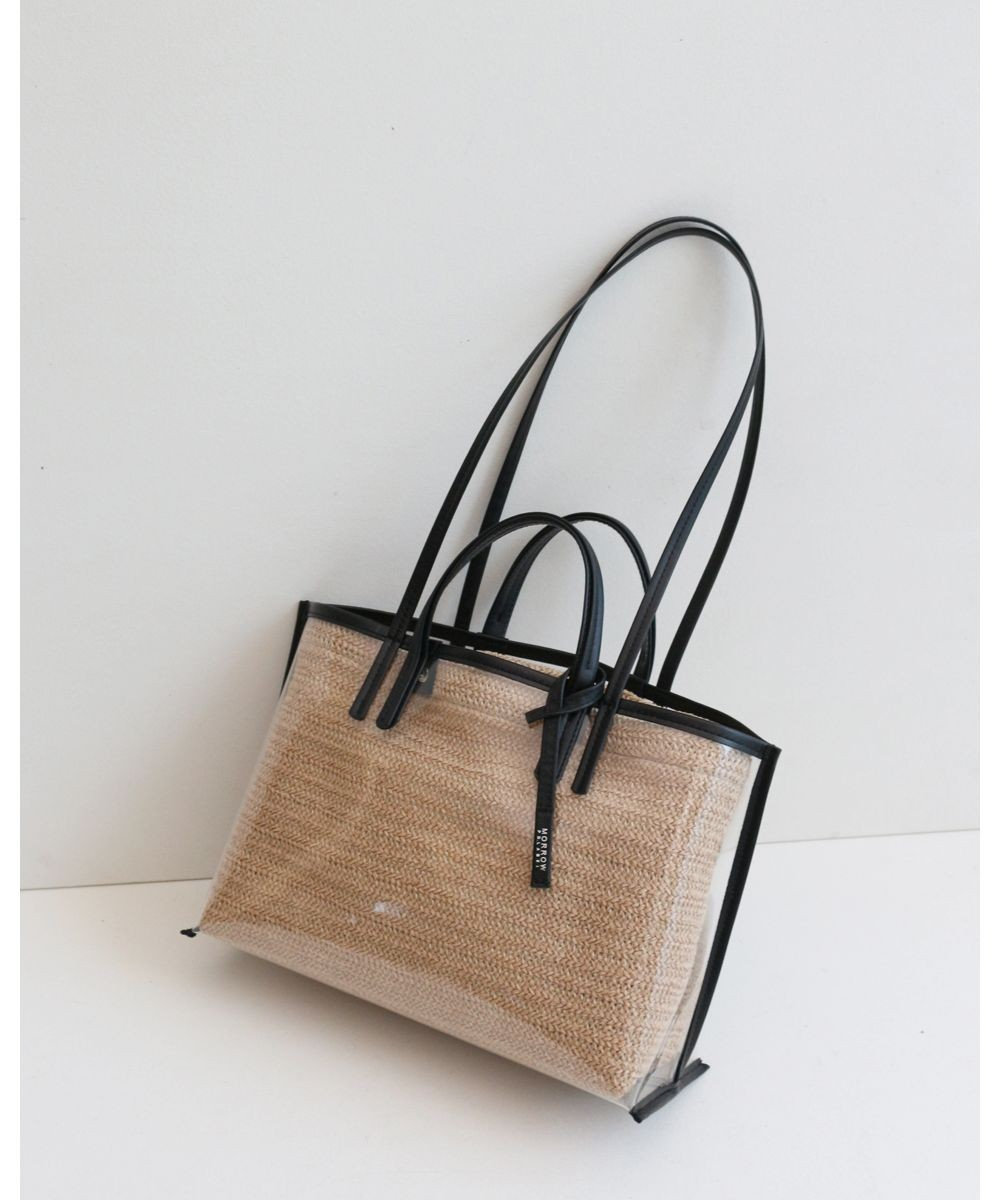 MORROW by thank 【軽い】CLARA CLEAR PVC バッグ 