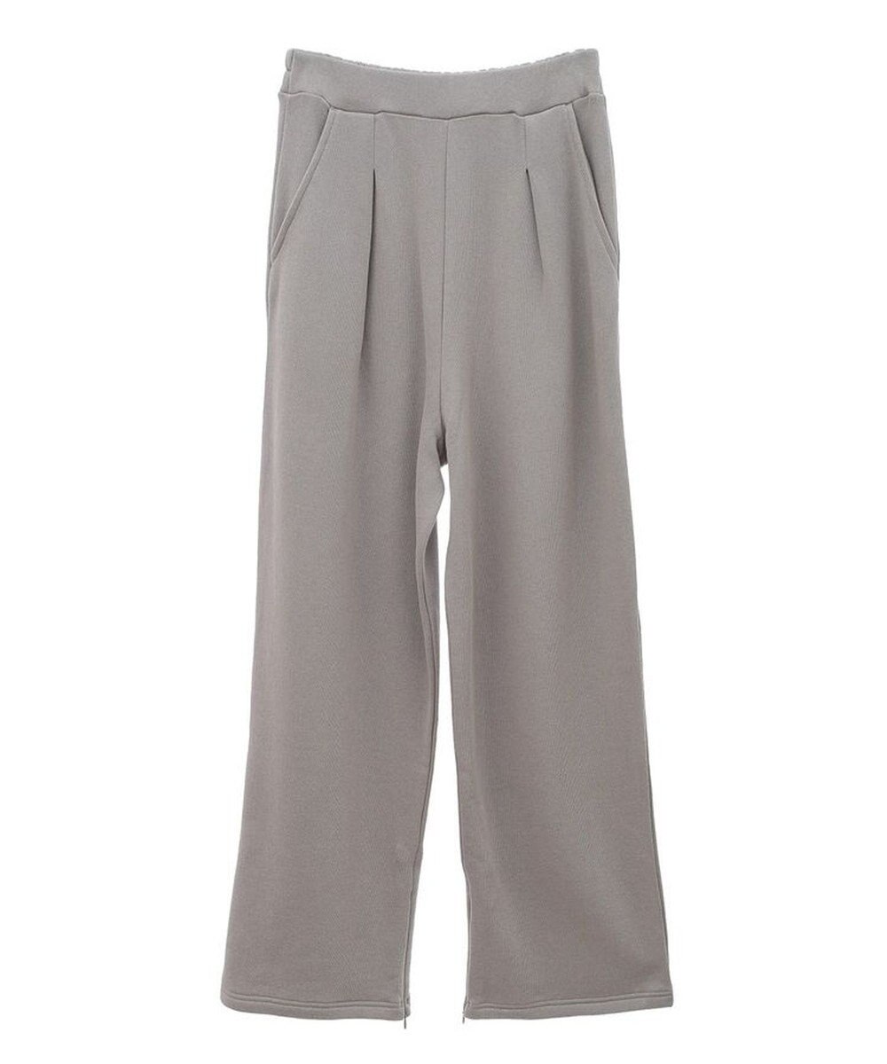 Green Parks タック入り裏起毛スウェットパンツ 