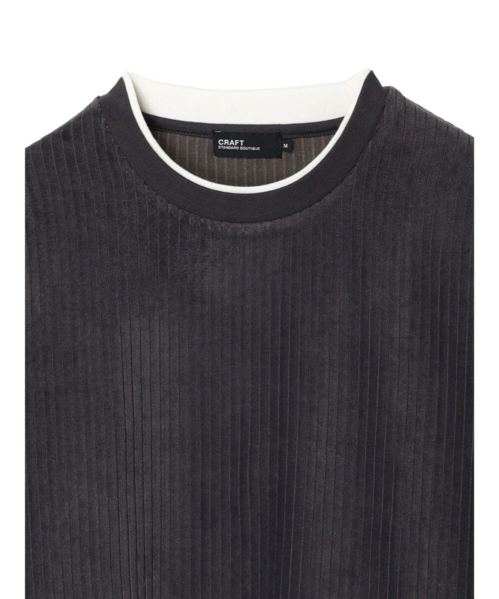 CRAFT STANDARD BOUTIQUE カットコールフェイクレーヤードプルオーバー 
