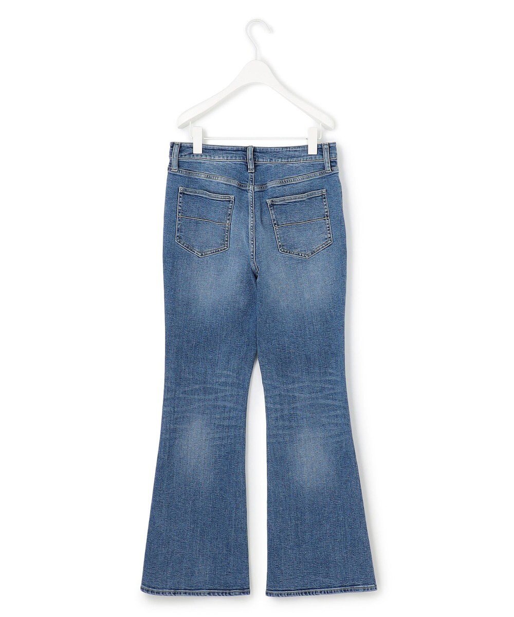 ICB L 【ICB×tamachan_style コラボ】スタイルアップ フレアデニム 