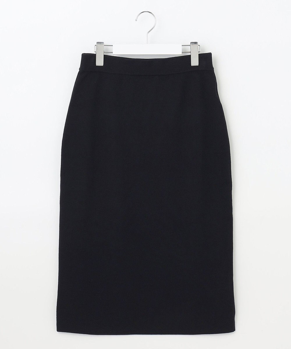 J.PRESS LADIES 【洗える】 レーヨンストレッチフルニードル ニット タイト スカート 
