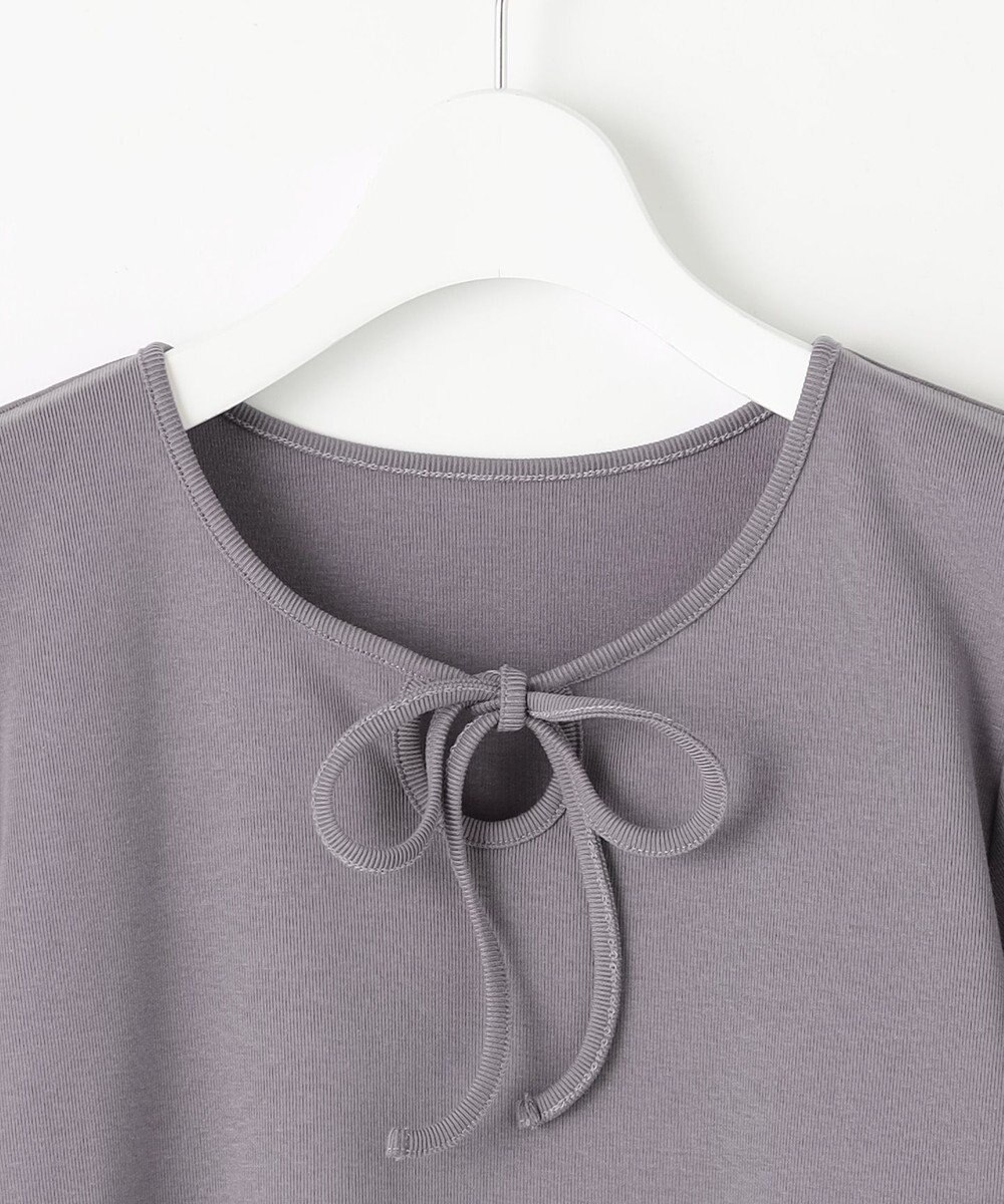 Feroux リボンアクセント Ｔシャツ 