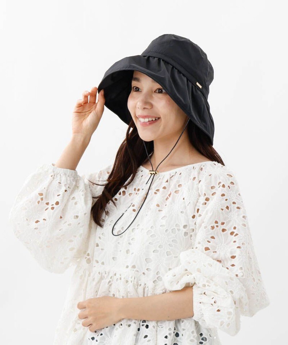 AURORA 【 Beaurance （ビューランス）】サマーシールドはっ水カサブランカ風クロッシェハット 