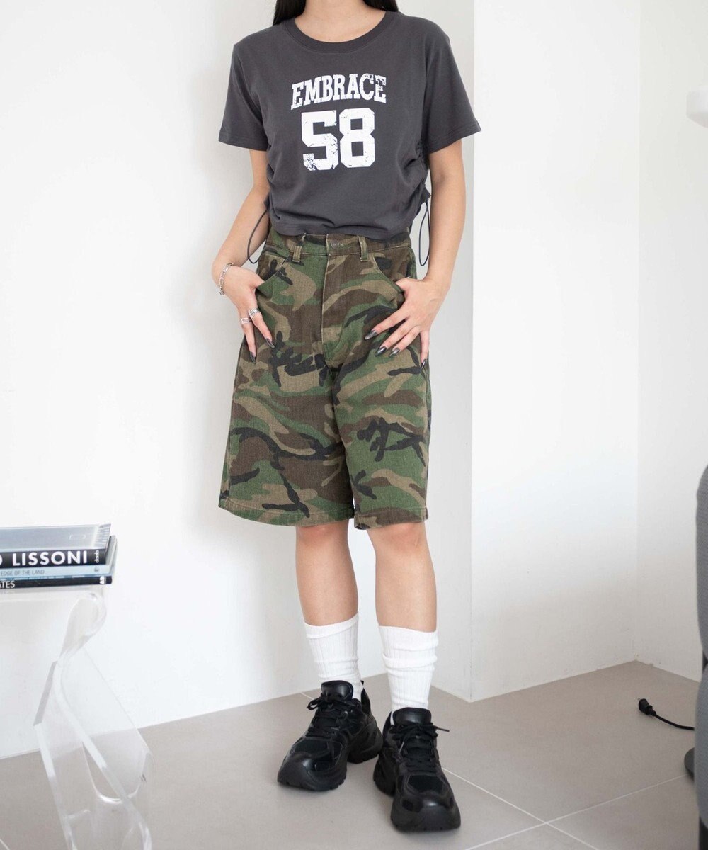 WEGO PUメッシュヒールダッドスニーカー 