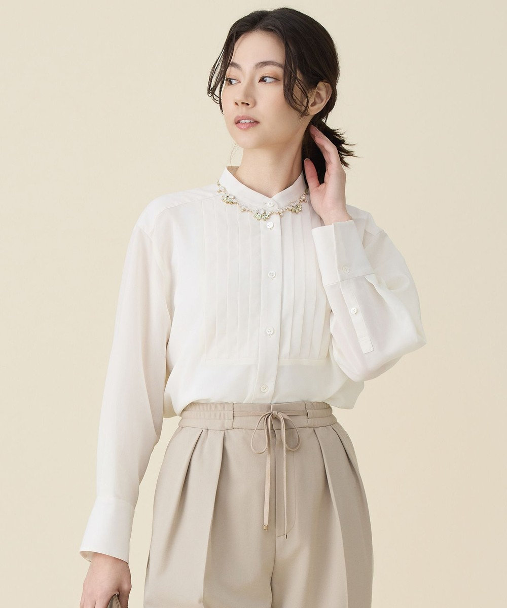 自由区 L シアー ブラウス 