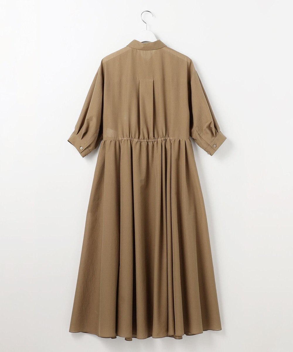 自由区 シアーボイルシャツ ワンピース 