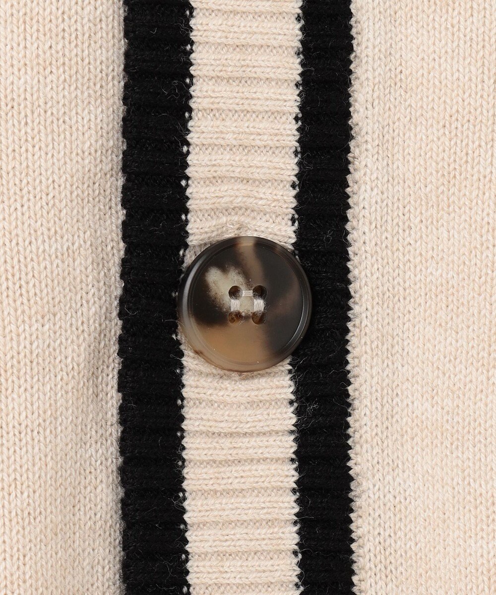 J.PRESS YORK STREET 【UNISEX】ANTI PILLING WOOL Vネックカーディガン 