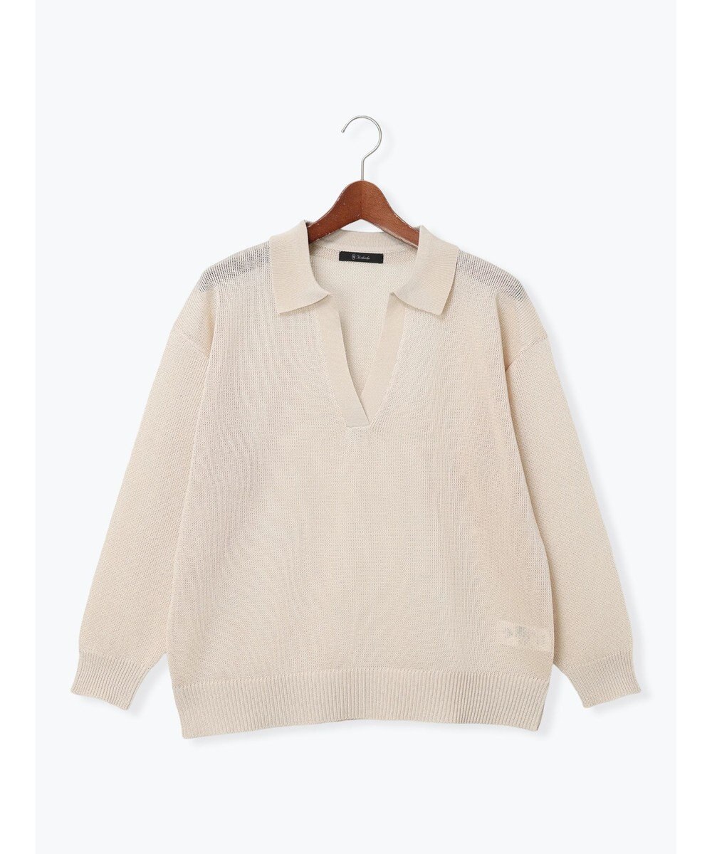 Te chichi メッシュスキッパーポロニット 