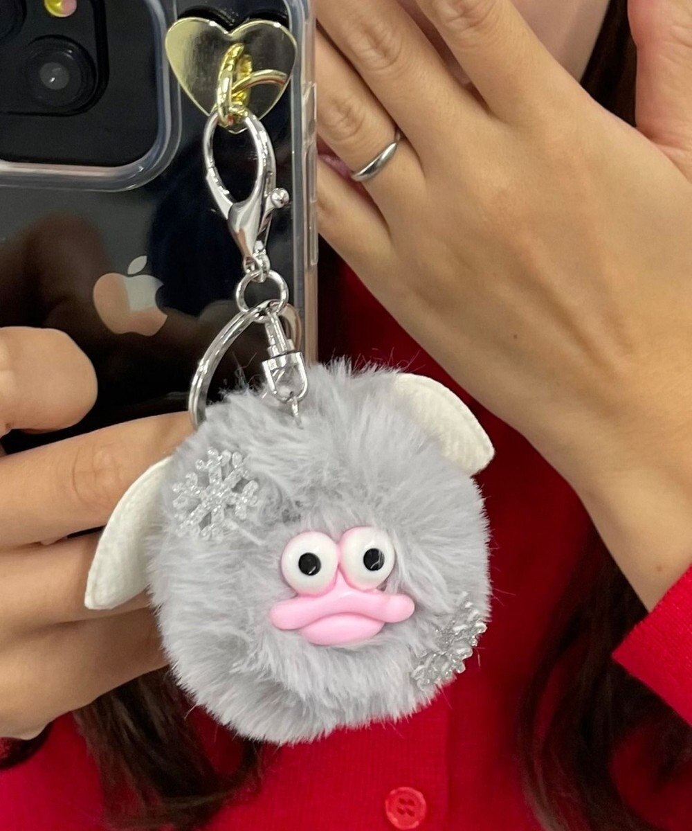 WEGO ゆきんこモンスターぬいぐるみキーホルダー 