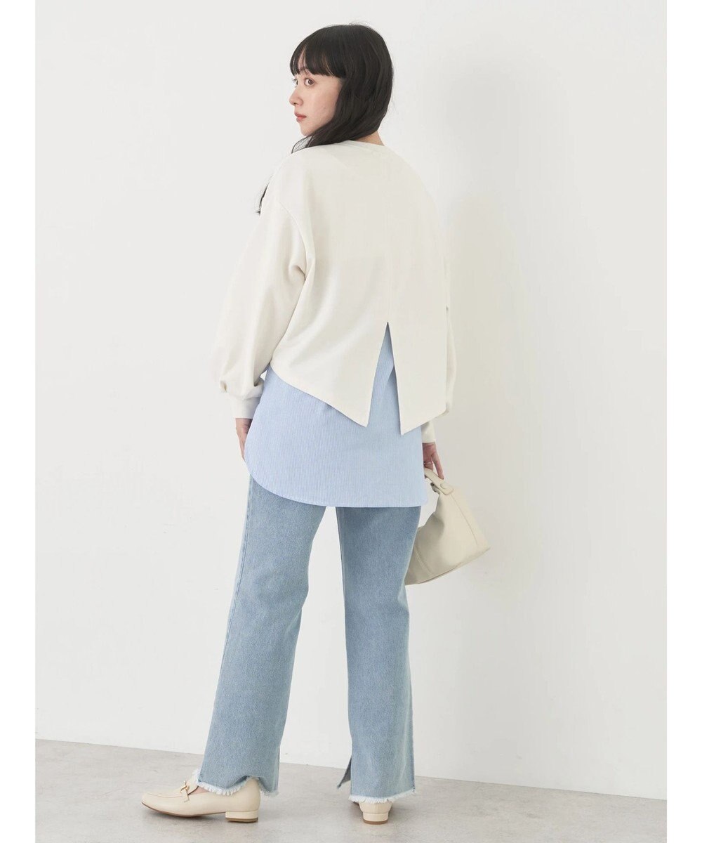 earth music&ecology ＳＥＴ２点カットプルオーバー＋シャツドッキングタンク 