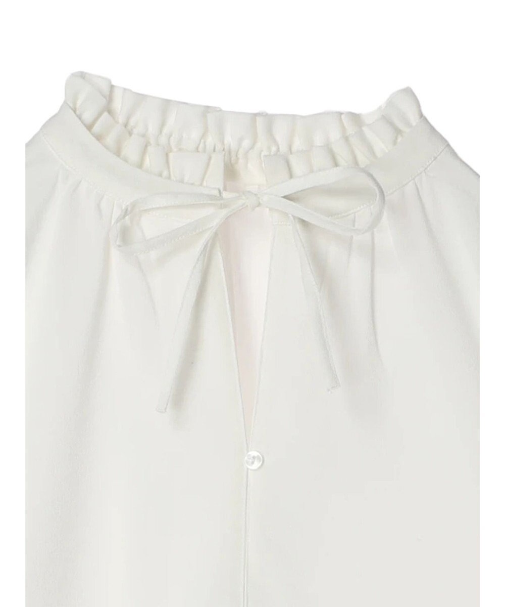 earth music&ecology カフタンフリルブラウス 