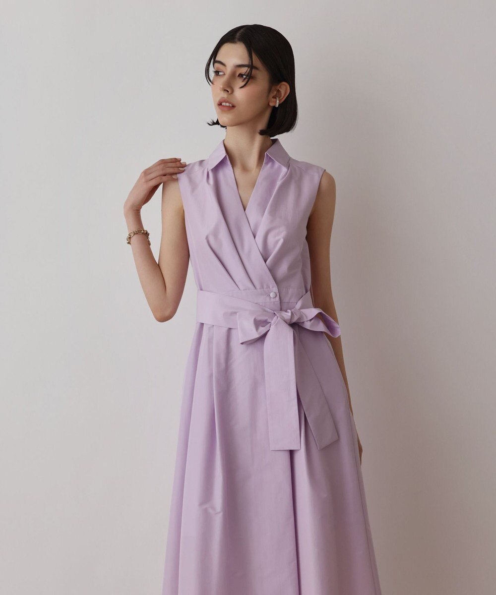 GRACE CONTINENTAL トリアセコットンワンピース 