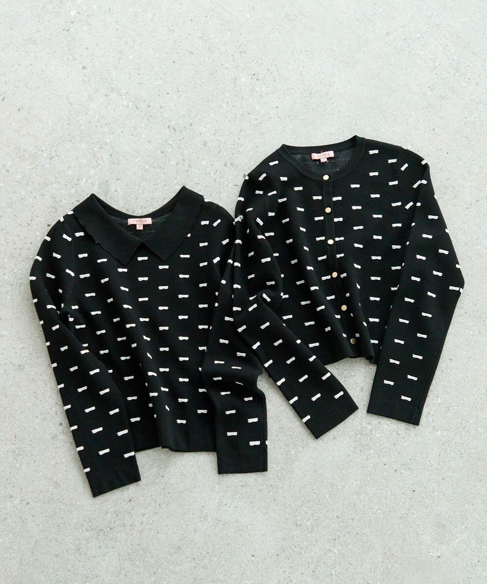 TOCCA 【chayさん着用】RIBBON BLOOM プルオーバー 