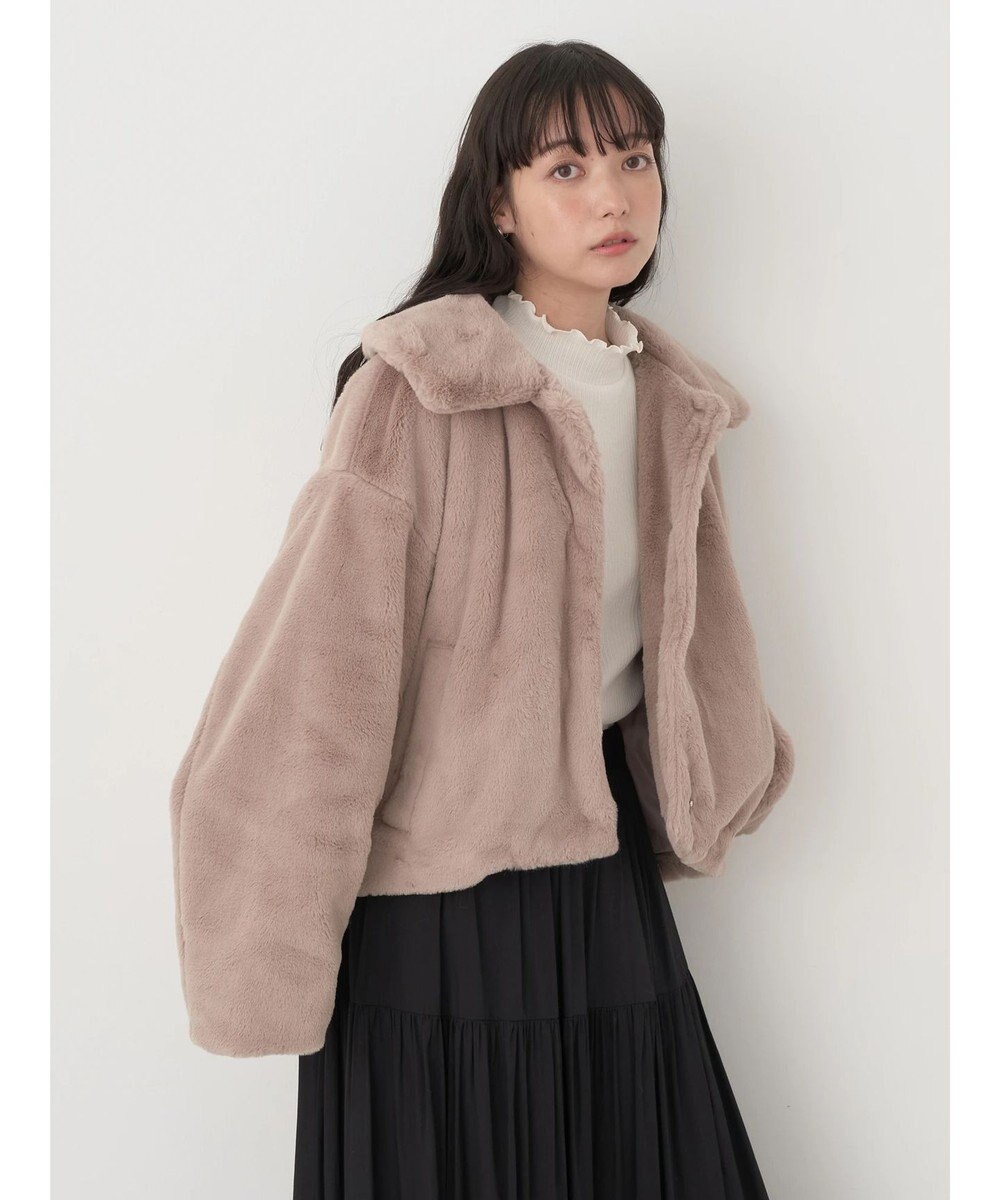 earth music&ecology ファーブルゾン 