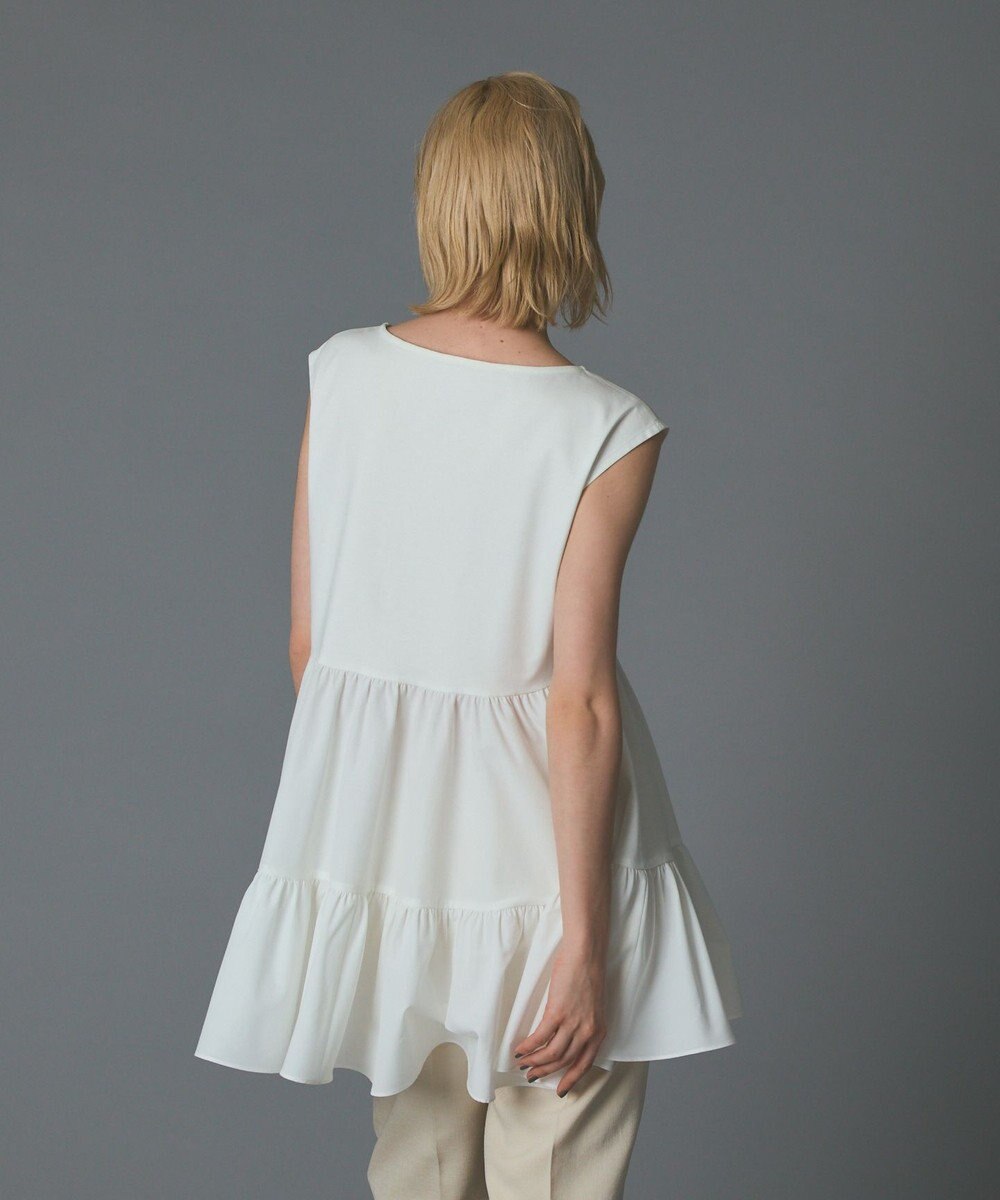 GRACE CONTINENTAL フレア切替カットトップ 