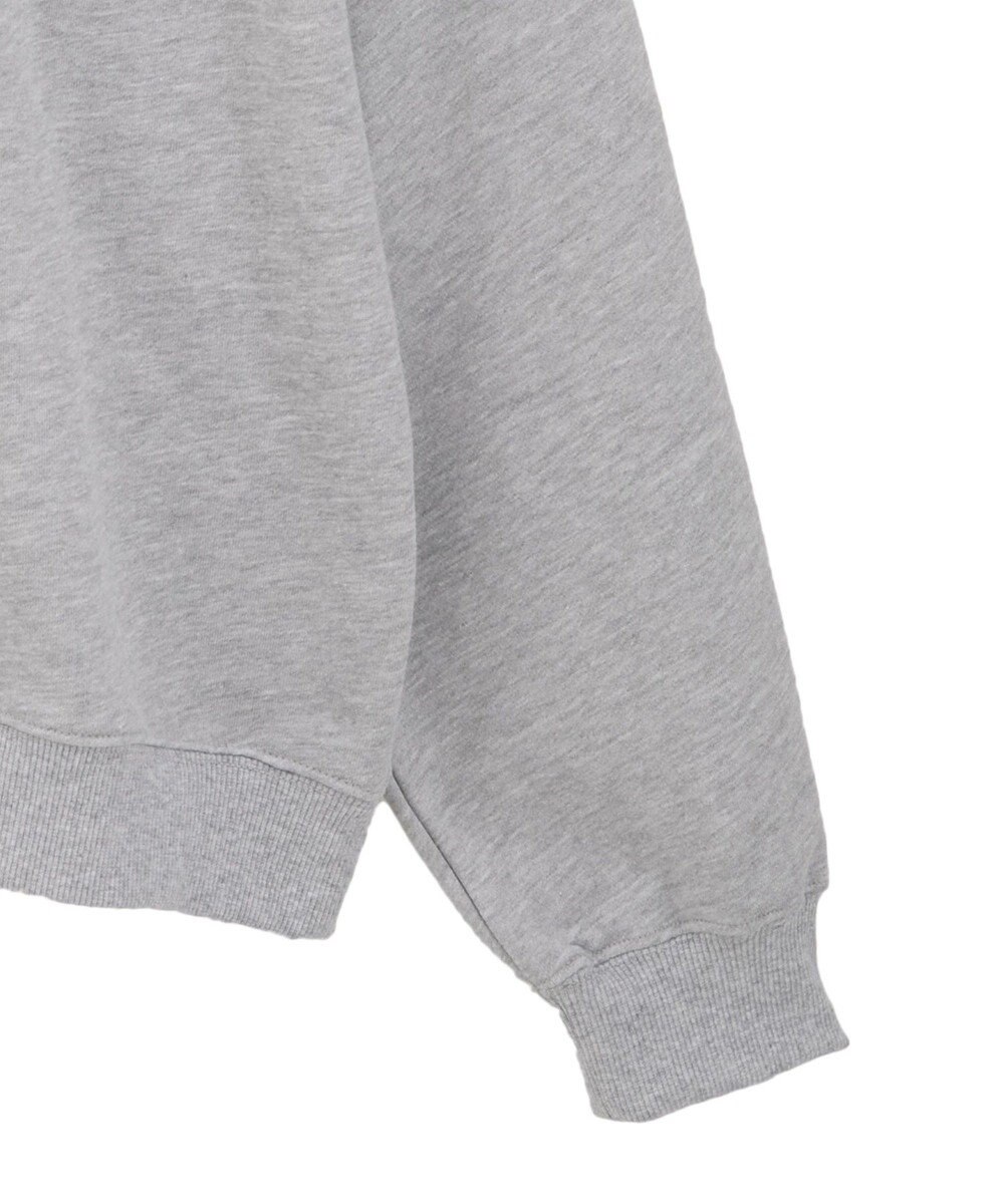 Green Parks ■PEANUTS スヌーピーミニ刺繍スウェット 