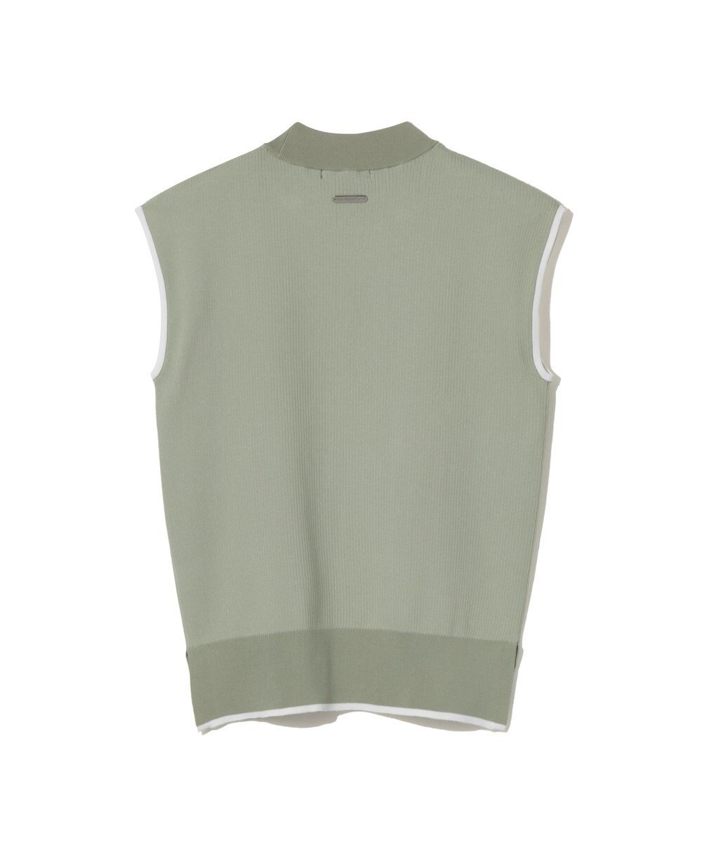 ZERO HALLIBURTON ノースリーブモックネックニット ZHG-W6S8b 85222 