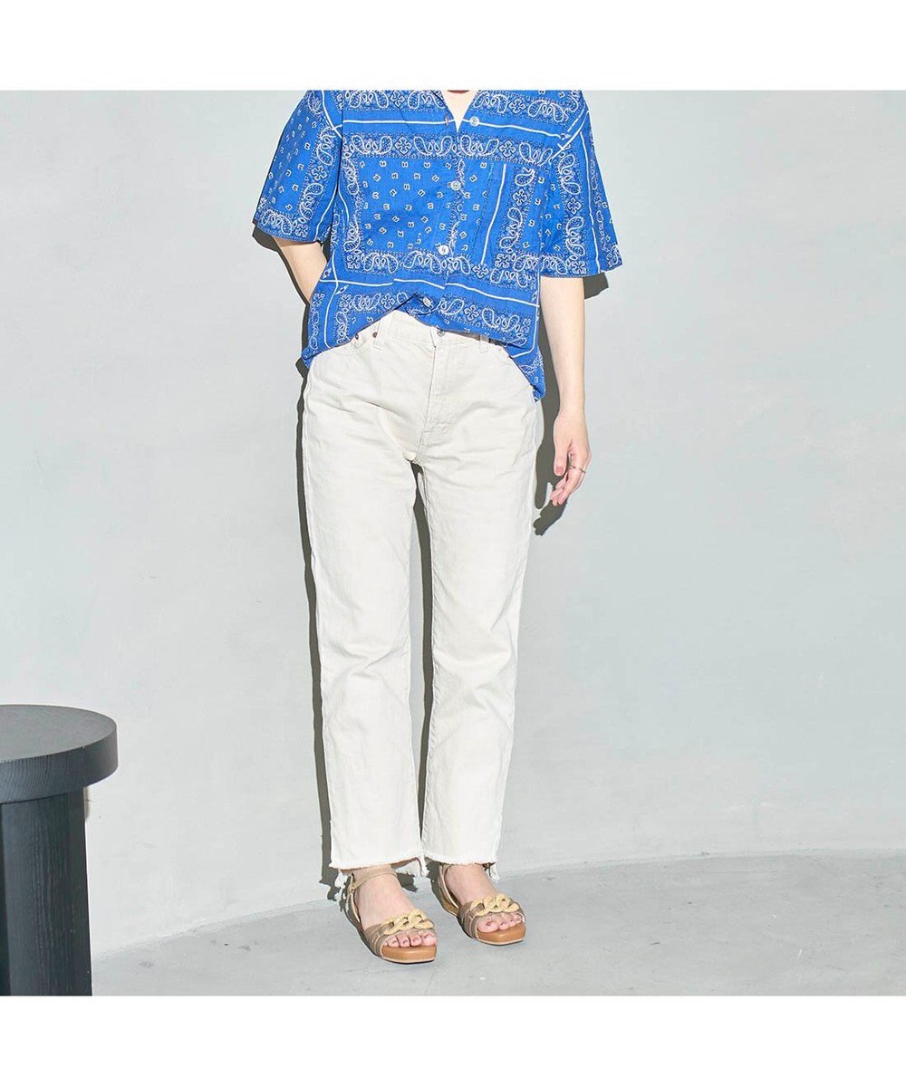 ing <ing>チェーンモチーフアンクルストラップサンダル 