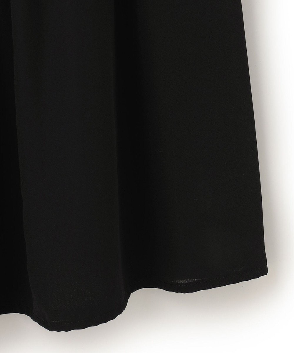 ICB 【洗える】エステルジョーゼット ティアードスカート 