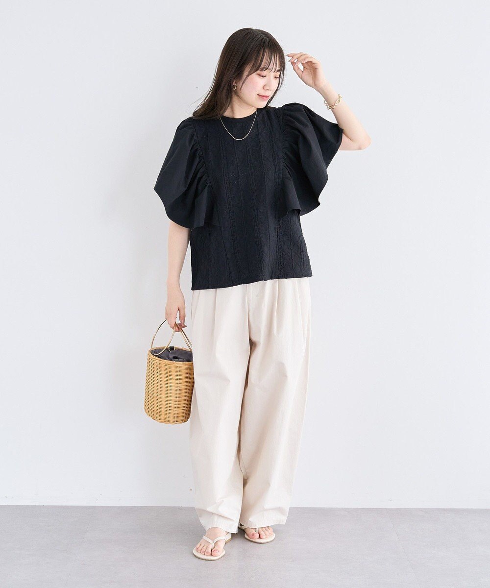 Green Parks ・ＳＵＧＡＲ　ＳＰＯＯＮ　ラッフルスリーブＴＥＥ 