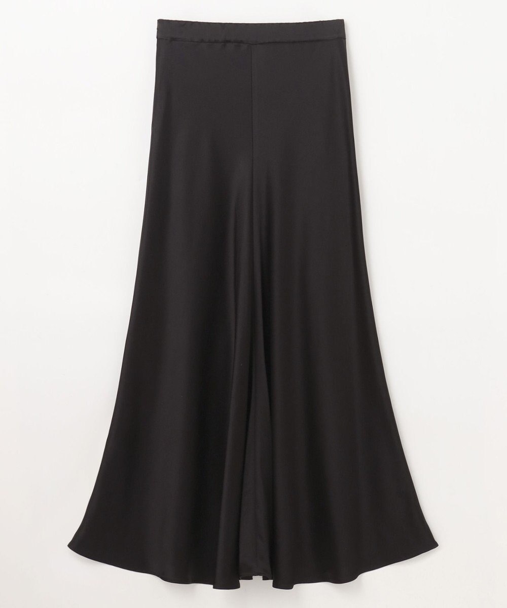 GRACE CONTINENTAL サテンバイアスロングスカート 