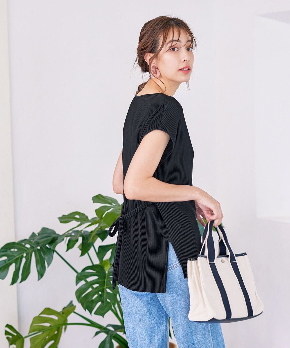 Tiaclasse 【2点セット・新色追加・洗える】クリスタルプリーツセットアップ 