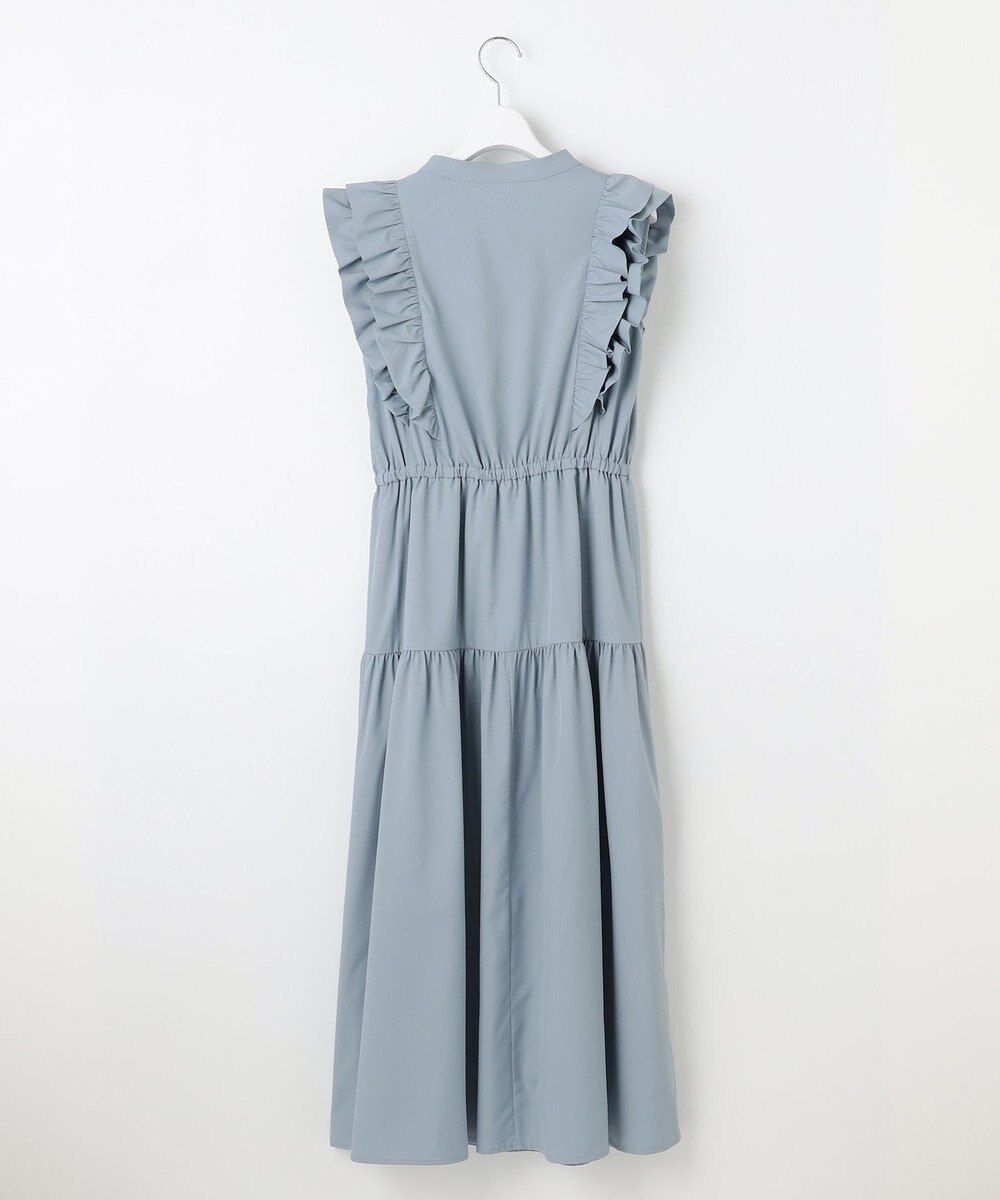 Feroux ショルダーフリルティアード ワンピース 