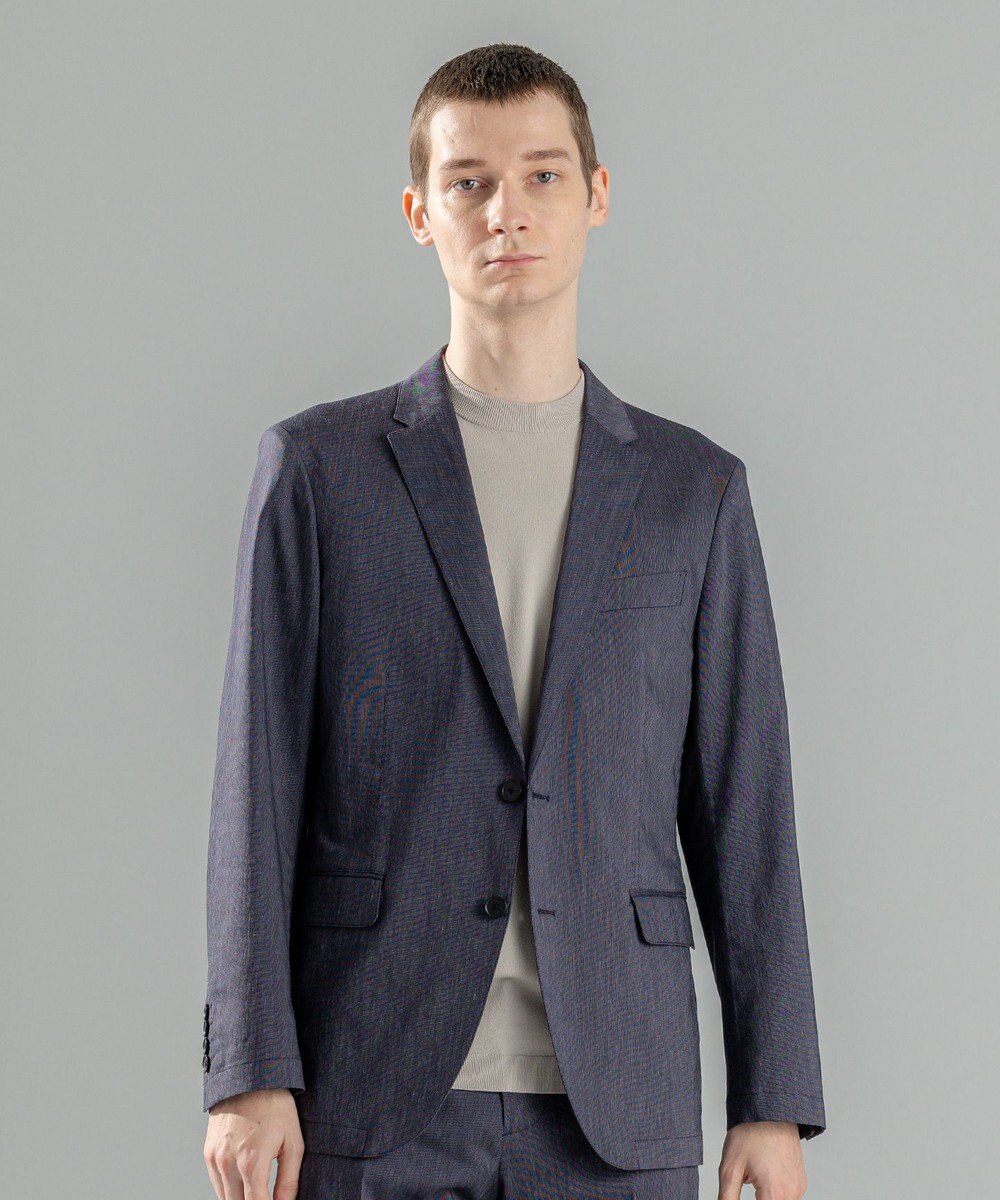 JOSEPH HOMME 新素材【洗える/ストレッチ】ピンヘッドリネンストレッチ　ジャケット 