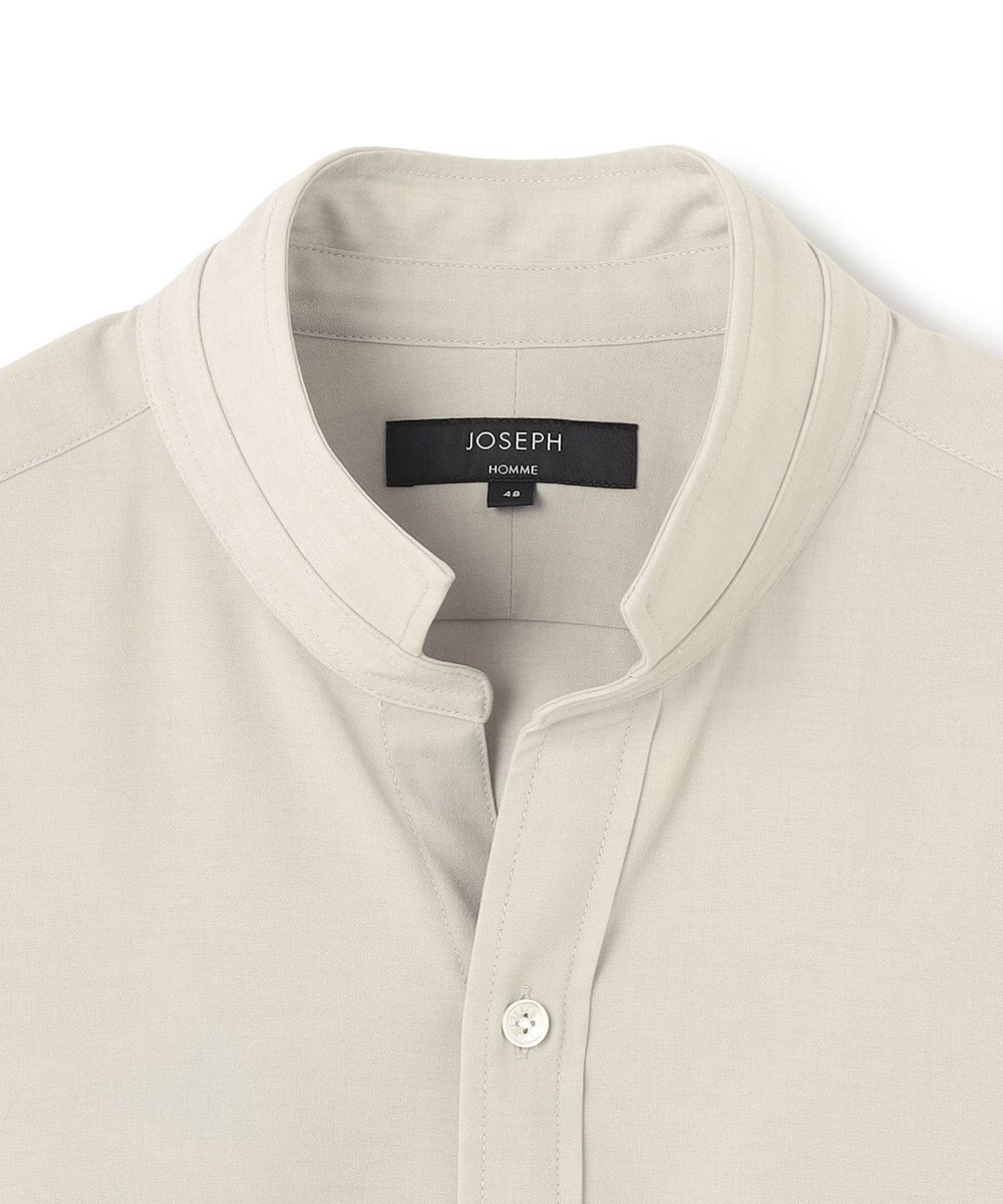 JOSEPH HOMME 新素材【シワになりにくい】テクノボイルストレッチ ウイングカラーシャツ 