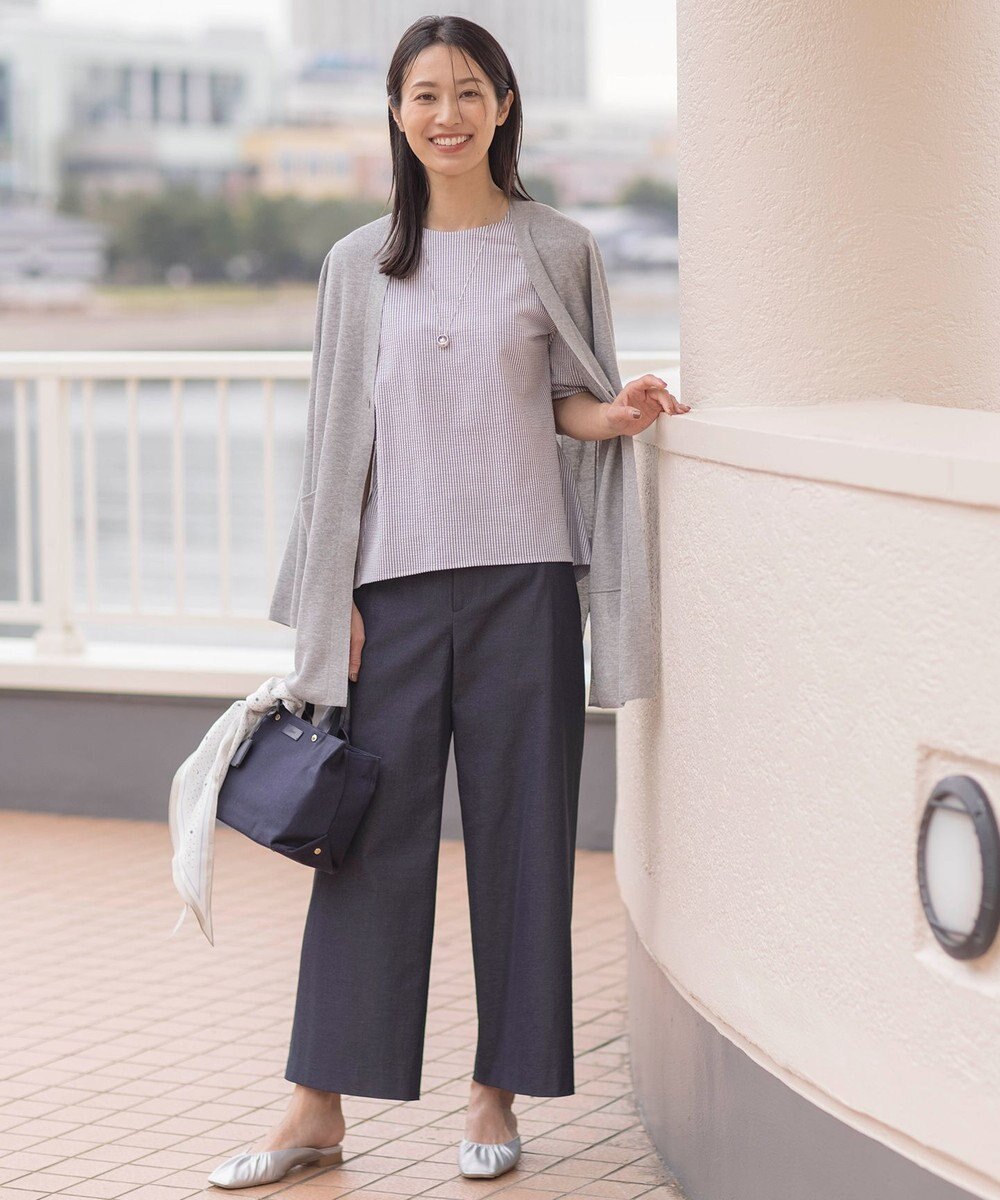 J.PRESS LADIES 小紋 プリント 剣先 スカーフ 