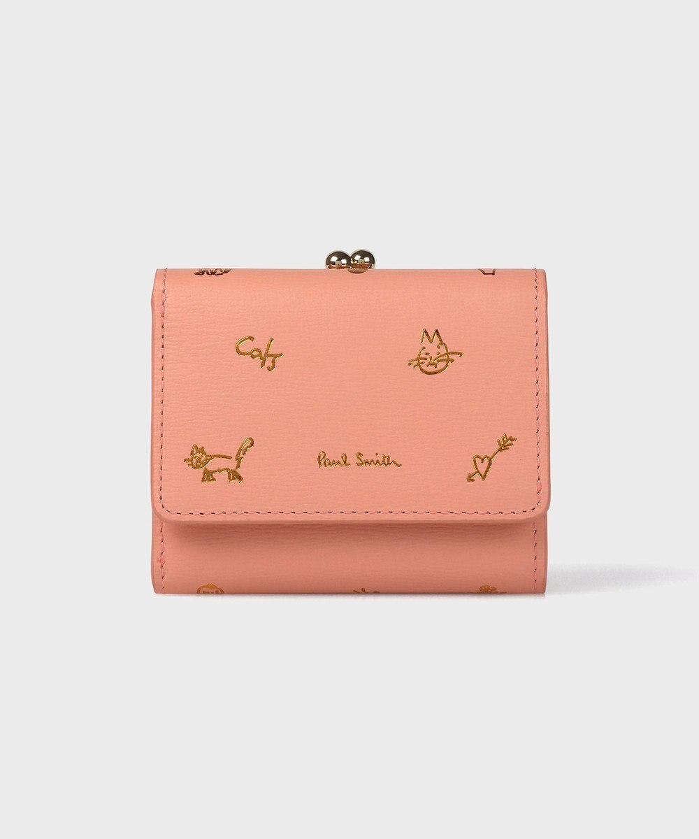 Paul Smith カラードゥードゥル ３つ折りがま口財布 
